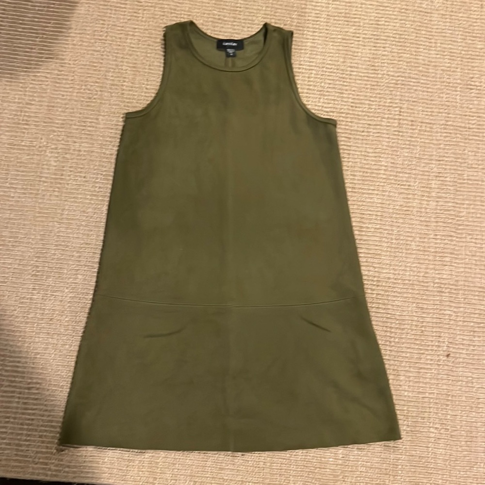 Karen Kane washable faux suede dress